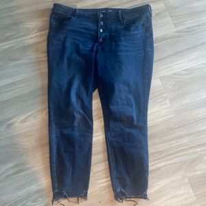 Old navy button down skinny jeans